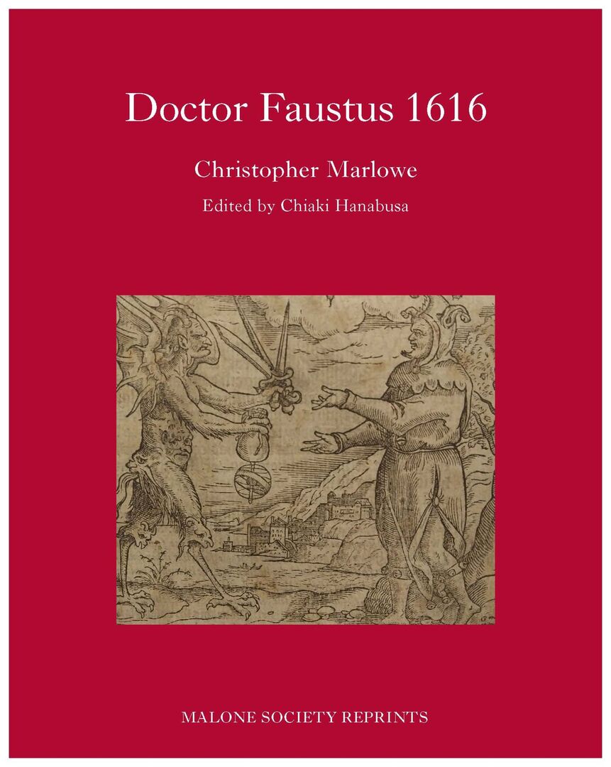 Cover image for Dr Faustus 1616 ISBN 9781526123879